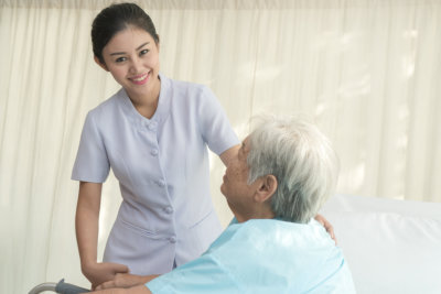 Nurse Visiting Senior