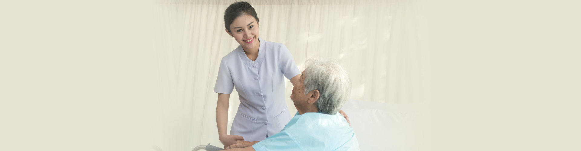 Nurse Visiting Senior Patient
